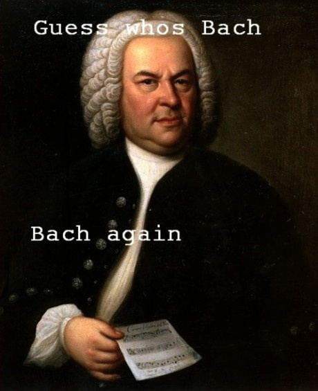 Guess whos Bach meme